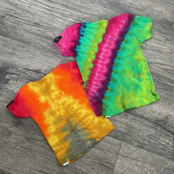 Baby Tiedye Shirts - brand new - Picture 2 of 3